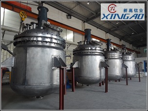 熱烈慶祝4臺純鈦反應釜,驗收結束!